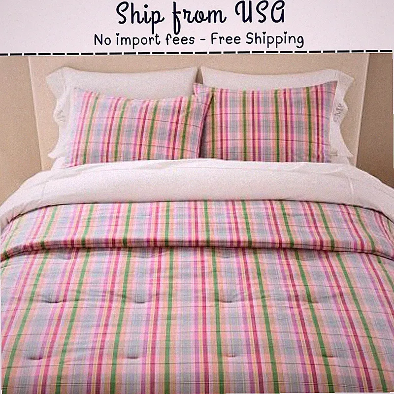 Bestseller Pottery Barn Lakeshore Plaid Comforter