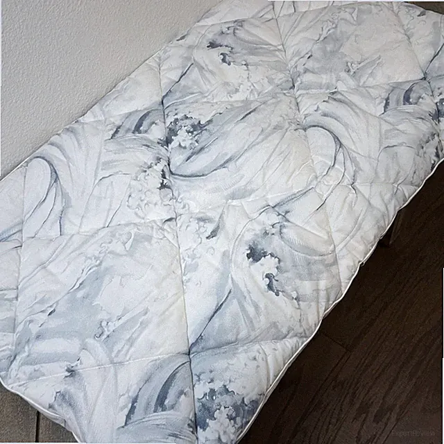 POTTERY BARN BEACH STINSON WAVE KING SHAM ORGANIC COTTON QUILTED *PB SAMPLE