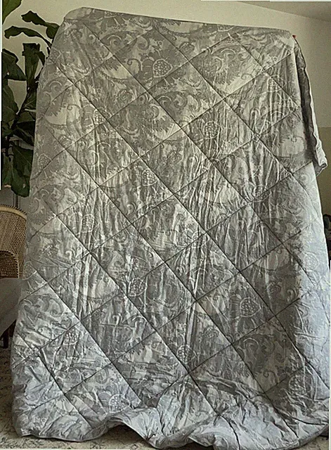 Pottery Barn Camden Paisley Gray Comforter Queen NWOT