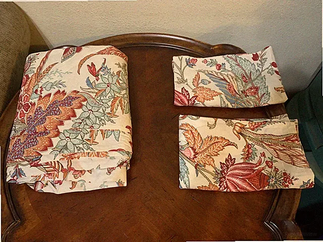 Pottery Barn Deirdre Palampore Floral Full/Queen Duvet Cover Standard Shams 3 Pc