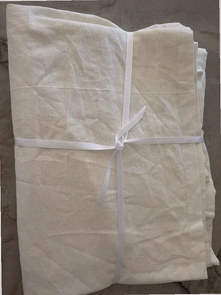 POTTERY BARN Essentials Bed Skirt - IVORY Full
