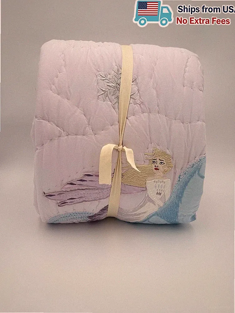 Pottery Barn Kids Disney Frozen Enchanted Forest Quilt