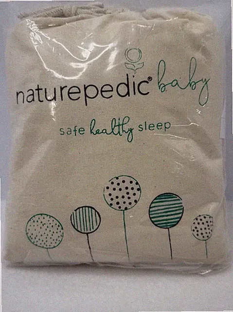 Pottery Barn Kids Naturepedic Organic Breathable Crib Mattress Cover - NEW