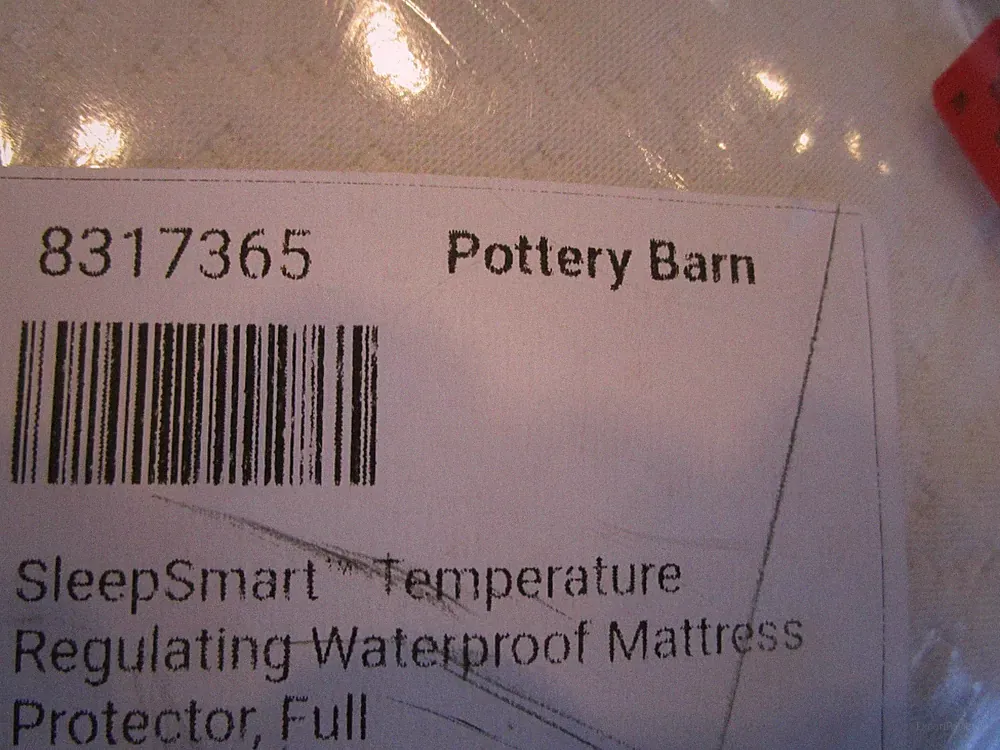 Pottery Barn Sleepsmart Temperature Regulate Waterproof Mattress protector full
