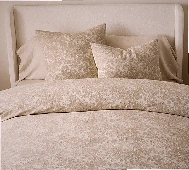 Pottery Barn Sorrel Toile Jacquard Duvet Cover Full/Queen
