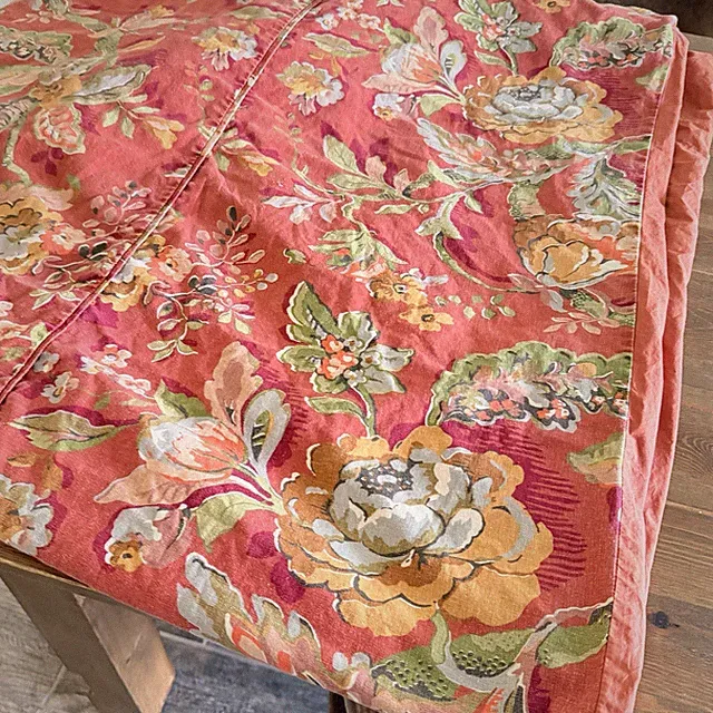Pottery Barn Vanessa Floral Palampore Duvet Cover Full/ Queen 88 x 83