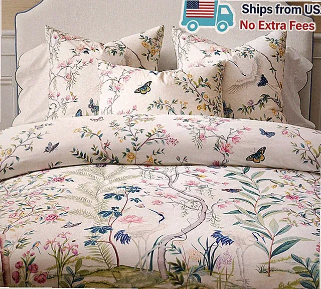 Pottery Barn Veranda Percale Duvet Cover