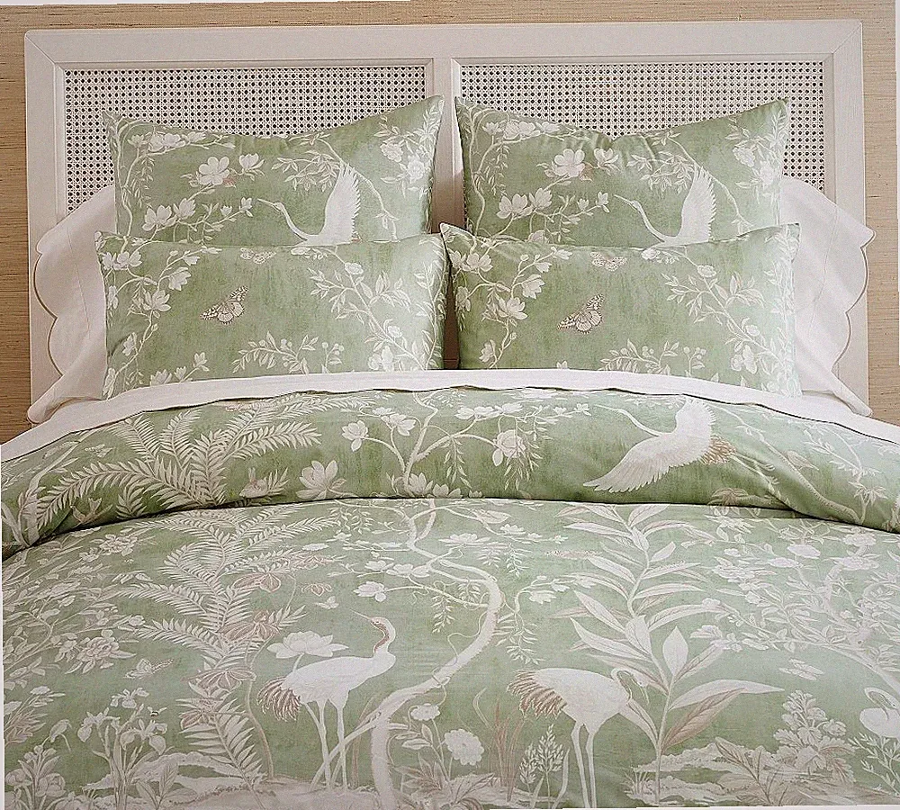 Pottery Barn Veranda Percale Multi Duvet Cover Full/Queen