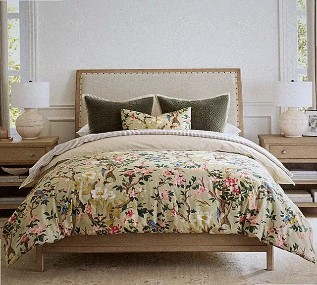 Potterybarn Nola Songbird Comforter + 2 Standard Shams choose color